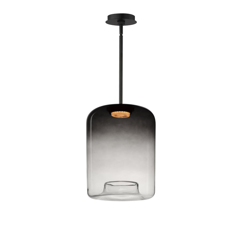 Bombona 12"x16" LED Pendant in Black