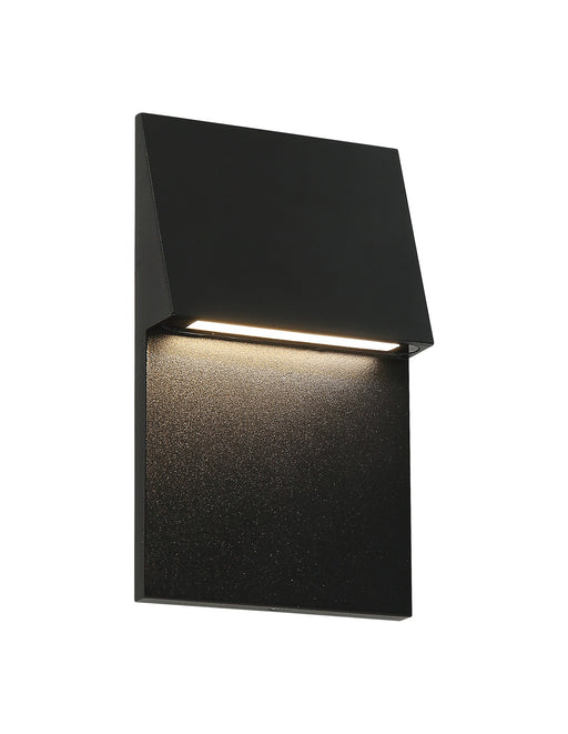 Dawn 3" LED Outdoor Wall Sconce in Matte Black