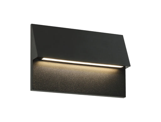 Dawn 5" LED Outdoor Wall Sconce in Matte Black