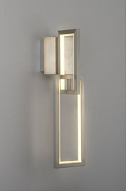 Link LED Wall Sconce in Satin Nickel