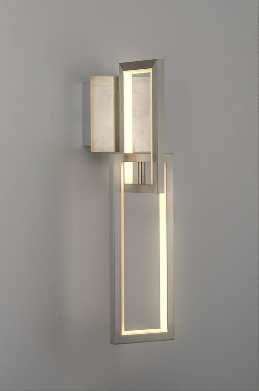Link LED Wall Sconce in Satin Nickel
