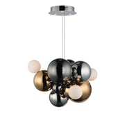 Stormy 7-Light LED Pendant in Multi-Plated