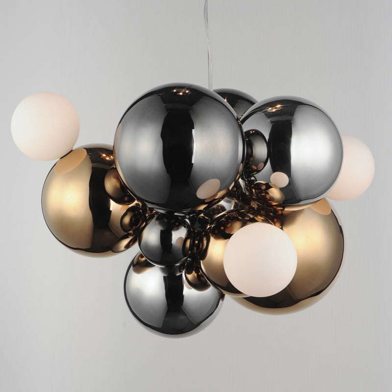 Stormy 7-Light LED Pendant in Multi-Plated