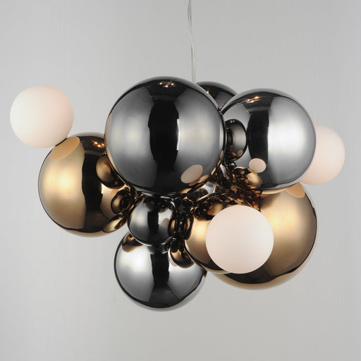 Stormy 7-Light LED Pendant in Multi-Plated