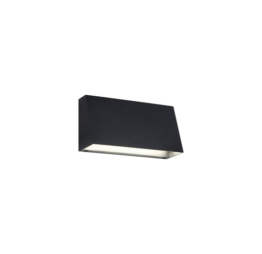 Dakota 8.5" LED Outdoor Wall Sconce in Matte Black