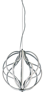 Aura 17" LED Pendant in Polished Chrome