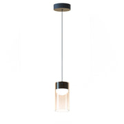 Highball 8" LED Mini Pendant in Gunmetal