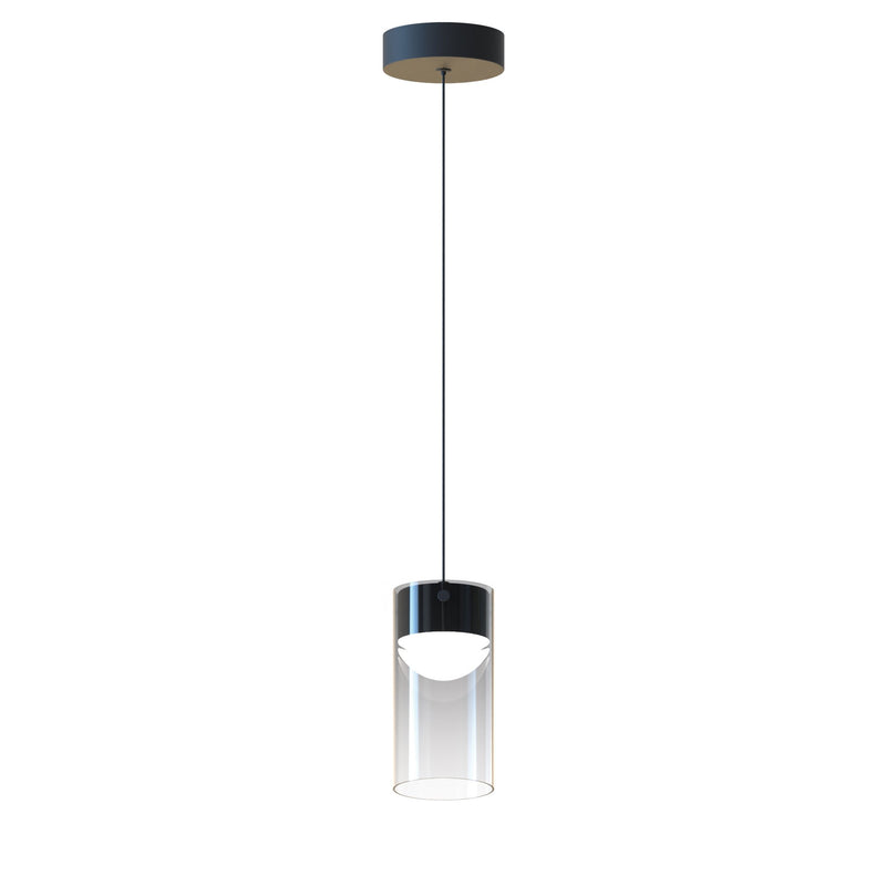 Highball 8" LED Mini Pendant in Gunmetal