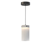 Highball 8" LED Mini Pendant in Black