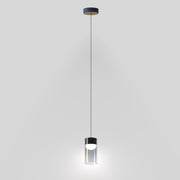 Highball 8" LED Mini Pendant in Gunmetal