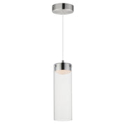 Highball 12" LED Pendant in Satin Nickel