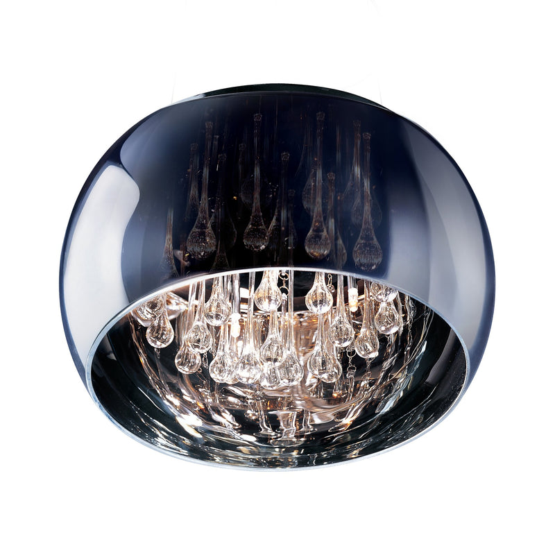 Sense 5-Light Flush Mount in Polished Chrome