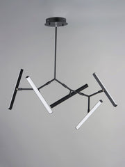 Robotica 5-Light LED Chandelier in Black