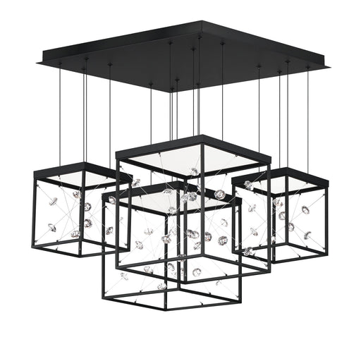 Entanglement 27" LED Pendant in Black