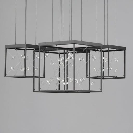 Entanglement 27" LED Pendant in Black
