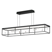 Entanglement Linear LED Pendant in Black