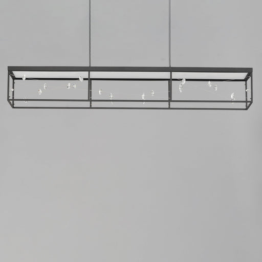 Entanglement Linear LED Pendant in Black