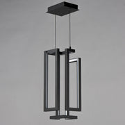 Penrose 18" LED Pendant in Black