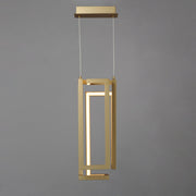 Penrose 18" LED Pendant in Gold