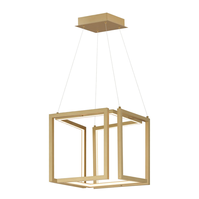 Penrose 16" LED Pendant in Gold