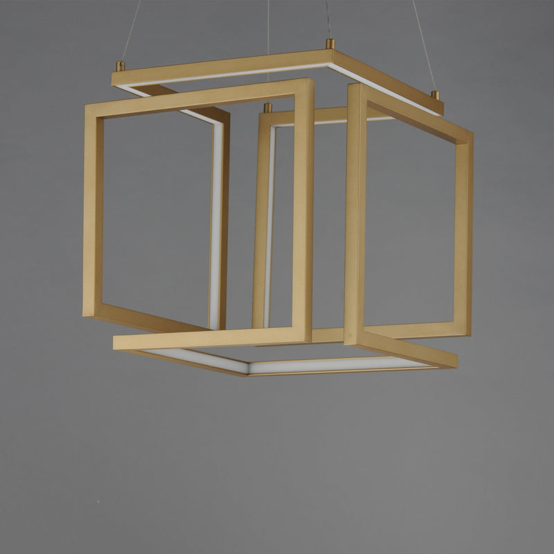 Penrose 16" LED Pendant in Gold