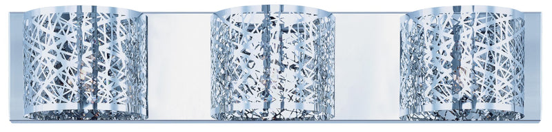 Inca 3-Light Vanity Light in Polished Chrome