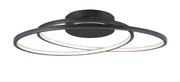 Cycle 24" LED Flush Mount in Black