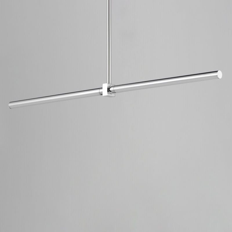 Dorian 36" Linear LED Pendant in Polished Chrome