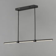 Dorian 48" Linear LED Pendant in Black