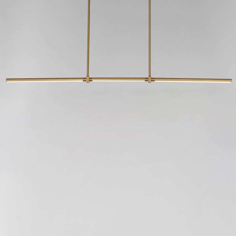Dorian 60" Linear LED Pendant in Gold