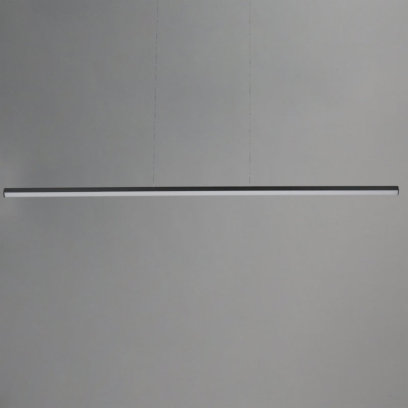Hover 60" Linear LED Pendant in Black