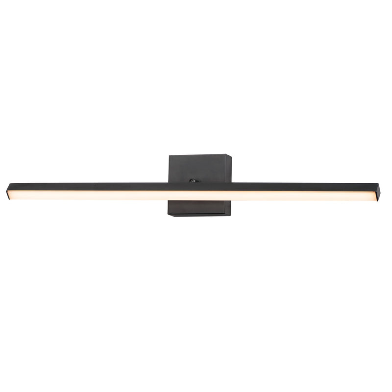 Hover 30" LED Vanity Light in Black