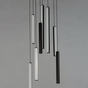 Hover 8-Light LED Pendant in Black