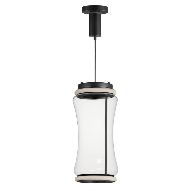 Syndicate 2-Light Pendant in Black