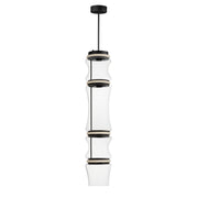 Syndicate 4-Light Pendant in Black