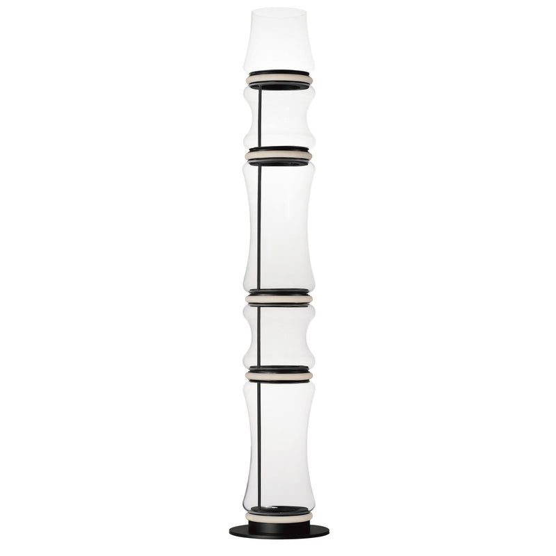 Syndicate 5-Light LED Floor Lamp in Black