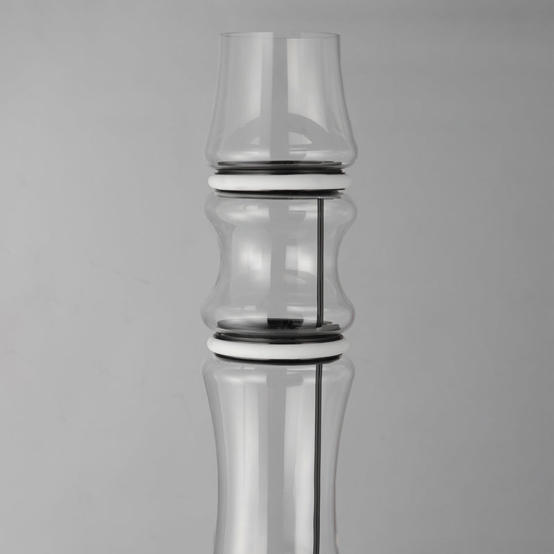 Syndicate 5-Light LED Floor Lamp in Black