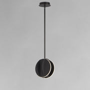 Interval LED Mini Sphere Pendant in Black