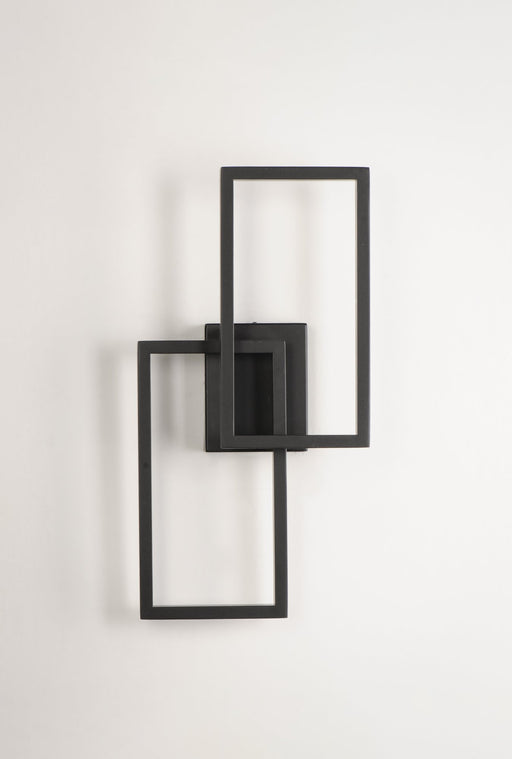 Traverse LED Outdoor Wall Sconce in Black