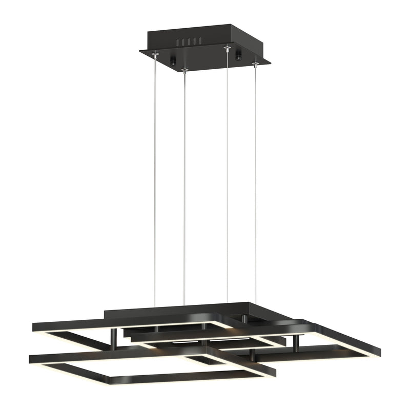 Traverse 31" LED Pendant in Black