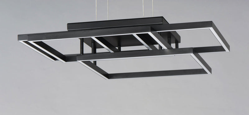 Traverse 31" LED Pendant in Black