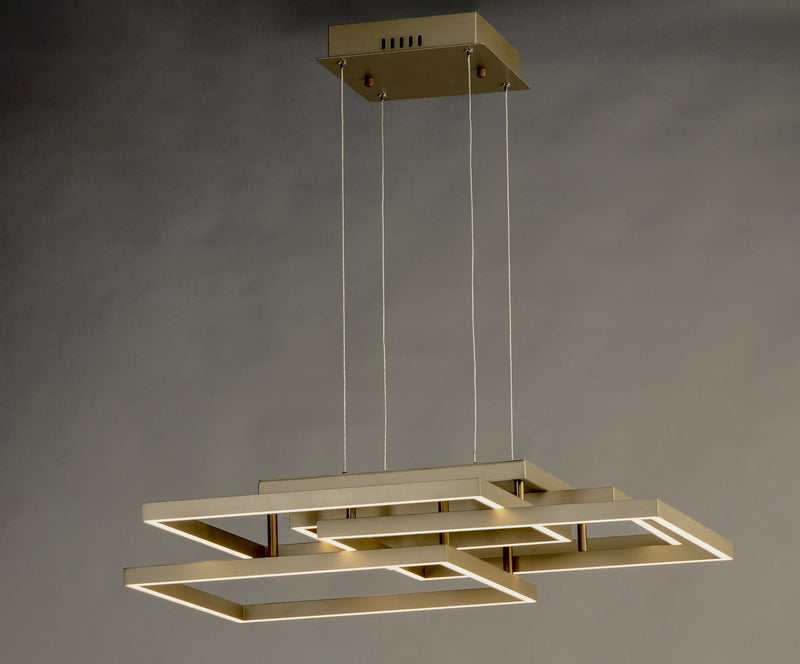 Traverse 31" LED Pendant in Champagne