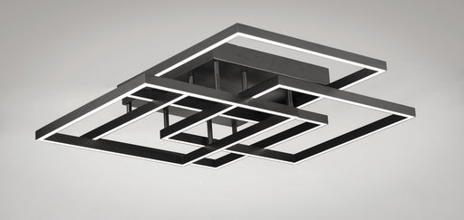 Traverse 31" LED Flush Mount in Black