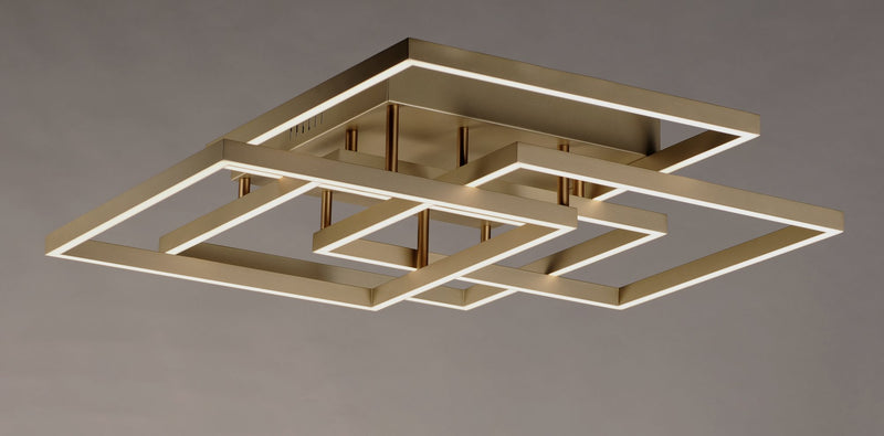 Traverse 31" LED Flush Mount in Champagne
