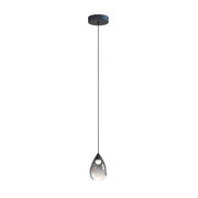 Dewdrop LED Mini Pendant in Black