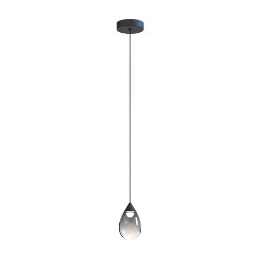 Dewdrop LED Mini Pendant in Black
