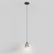 Dewdrop LED Mini Pendant in Black