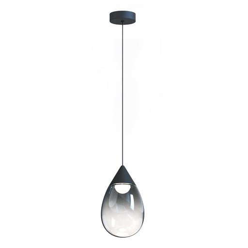 Dewdrop Large LED Pendant in Black