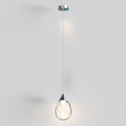 Dewdrop Large LED Pendant in Polished Chrome