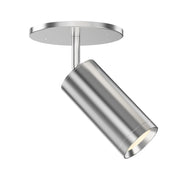 Pullman Spotlight Semi-Flush Mount in Satin Nickel